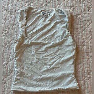 Princess Polly Cream Tank Top